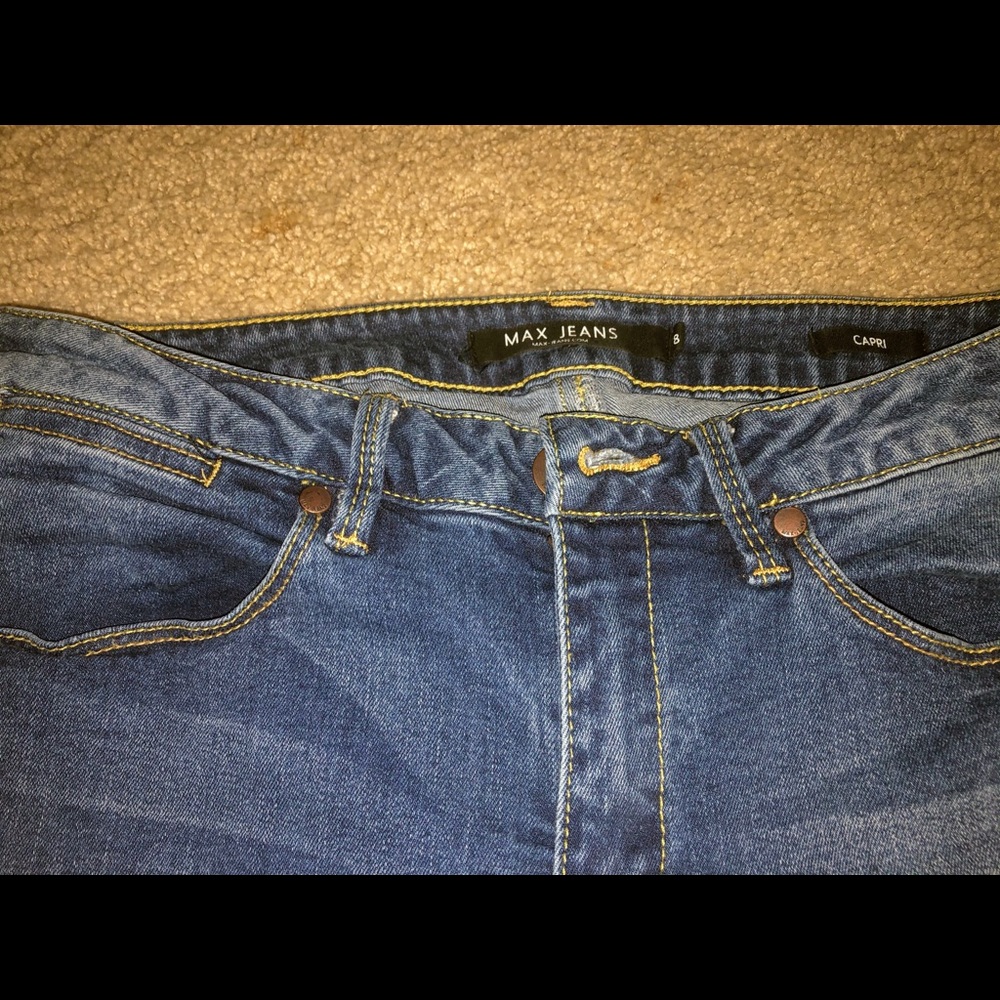 Cropped jeans